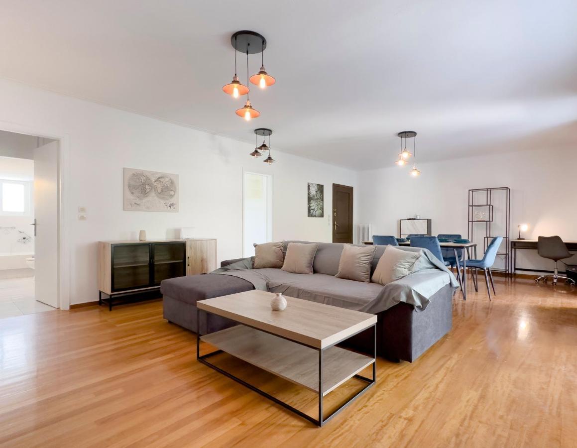 Metamorfoseos Spacious 120Sqm Apt In Alimos Athene Buitenkant foto